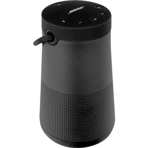Bose Altavoz Bluetooth portátil SoundLink Revolve+ (Serie II), Inalámbrico, Resistente al Agua y con batería de Larga duració, Negro