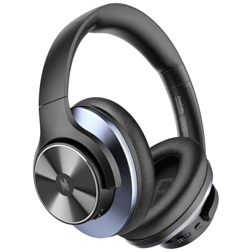OneOdio A10 Auriculares Inalámbricos Híbridos con Cancelación de Ruido[45H] Auriculares Bluetooth sobre la Oreja con Hi-Res Audio Sound,Graves Bass,Modo Transparente para Travel PC Home Office