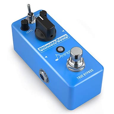 Pedal compresor Donner, Ultimate Comp 2 Modos Pedal de efecto de compresión puramente analógico para guitarra eléctrica y bajo True Bypass