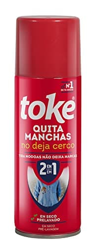 TOKE | Aerosol Quitamanchas para Ropa | Doble uso: en Seco y Prelavado | Fórmula Avanzada sin Dejar Marcas ni Cercos | 200 ml