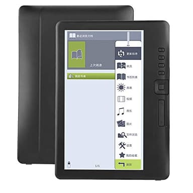 SALUTUY E-Book Read, E-Book Portable para Reducir la Fatiga de Lectura para los niños Que leen(8G RAM, Black)