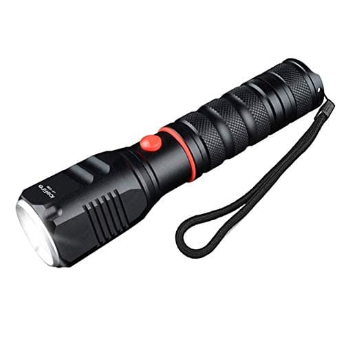 ICEFIRE SK18 Mini LED Zoomable linterna 2000 CREE XML T6 Super brillante AAA 18650 Batería fuente de alimentación Torch Light para interiores y exteriores