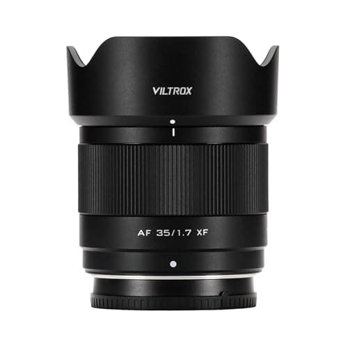 VILTROX 35mm f1.7 Fuji, AF 35mm F1.7 X-Mount para Fuji X Mount, Auto Focus X Mount Lens for Fuji X-Pro2 X-T3 X-T10 X-T30 X-T200 X-H2 X-T5 X-S20 X-T50