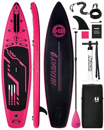 Tabla de Paddle Surf Hinchable con Accesorios Completos Premium Tabla Sup Hinchable | Ultraligera Tabla de Sup Stand Up Paddle Board Unisex Adulto y Jóvenes