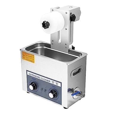 LZDOYY Limpiador ultrasónico Digital de 6L Limpiador ultrasónico de Discos Disco de CD con Temporizador y Calentador para Registros Equipos de Laboratorio Componentes industriales,110V