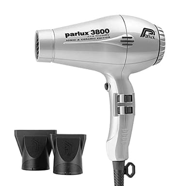 Parlux 3800 Eco Friendly Ionic & Ceramic Plata - secador