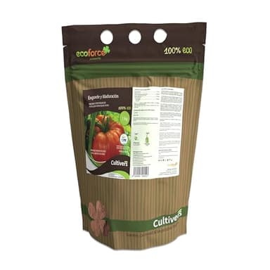 CULTIVERS Abono Engorde y Maduración Ecológico 1 kg. Fertilizante Potasio Quelatado con pH Neutro para el Aumento de los Frutos. Force K