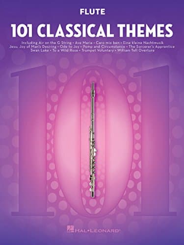 101 classical themes for flute flute traversiere