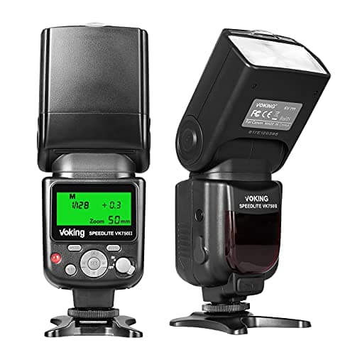 VOKING VK750II TTL - Flash compatible con cámaras Nikon D50 D60 D80 D800 D750 D3300 D3400 D3500 D5300