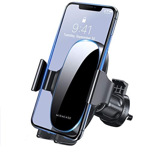 Miracase Soporte Móvil Coche Universal del Aire Ventilación, Compatible con 16 Pro MAX 15 14 13 Plus Mini, Galaxy y Más