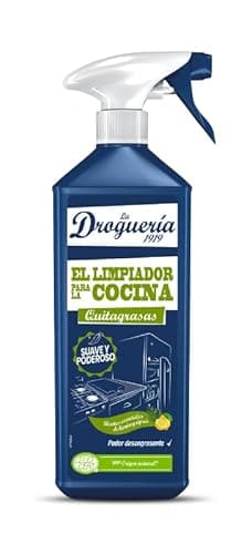 LA DROGUERIA - El Limpiador para la Cocina | Quitagrasas Natural con Aceites Esenciales | Poder Desengrasante y Fragancia Fresca