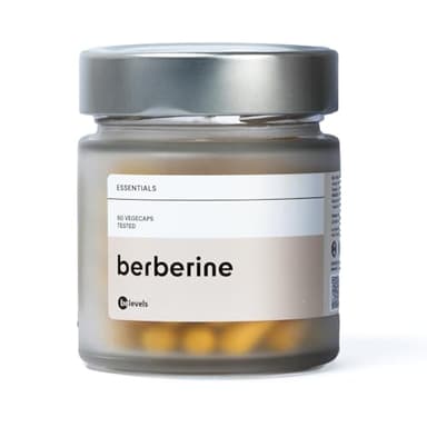Berberina Pura 800mg Natural - Extracto de Raíz Concentrado de Berberis Aristata - Berberina en Comprimidos para 2 Meses - Vegano Sin Gluten ni Lactosa - 60 Cápsulas - be levels - berberine