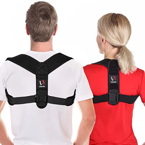Schiara - Corrector de postura para hombre y mujer - Cómodo soporte para la espalda y hombros