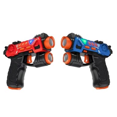 Pistola de Juguete láser Tag con proyector para niños. Pistola Juguete con Infrarrojos. Juego de Interior para niños y niñas. Regalo Divertido para Todas Las Edades