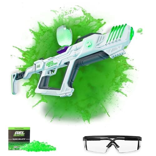Gel Blaster The Original Surge XL Gel Blaster - Alcance extendido de 150 pies/45 Metros, 16,000 Disparos, Gel Ball Blaster de Alto Rendimiento, Modos semiautomático, para Mayores de 14 años