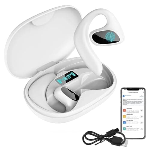 Auriculares con Traductor De Idiomas, Auriculares Traductor En Tiempo Real con Application Y Bluetooth Admite 144 Idiomas Traductor Instantaneo De Voz para Viajes Aprendizaje De Negocio Expatriado