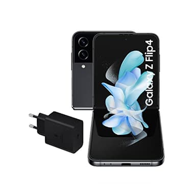 Samsung Galaxy Z Flip4 5G (256 GB), Smartphone Android, Teléfono Móvil Plegable Gris [Versión española] (Reacondicionado)