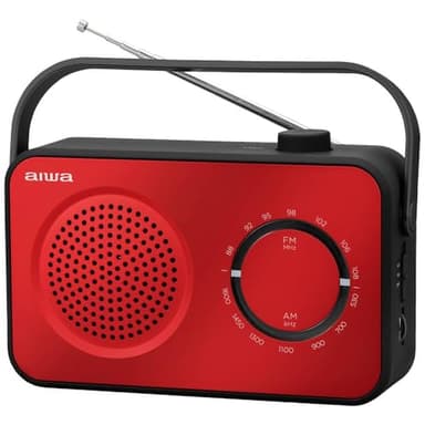 Aiwa Radio Sobremesa R-190RD Color Rojo