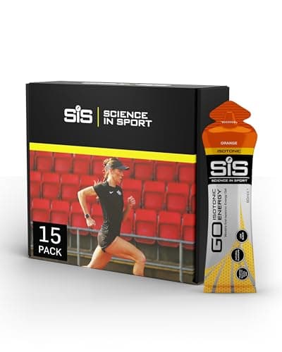 Science in Sport GO Gel Energético Isotónico 15 x 60ml Naranja Vegano - Formulación Isotónica con 22g de Carbohidratos, Buen Proveedor de Energía, Alternativa Óptima para Bebidas Isotónicas