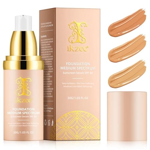 Base De Maquillaje Que Cambia De Color, La MáS Nueva Base De Maquillaje Que Cambia De Color Para Pieles Envejecidas, Bases LíQuida Spf 50+ Protector Solar, Corrector Nude Para Todo Tipo De Pieles, 30g