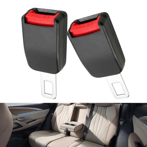 2 Piezas Accesorios para automóviles,Compatible con el 95% de los coches(Negro)