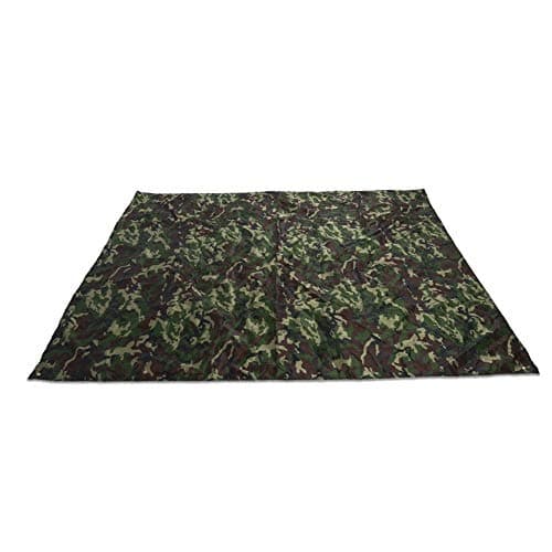 Nikou Acampar Lona - Impermeable Camuflaje Que acampa Impermeable Abrigo de la Tienda Lona portátil Ligero a Prueba de Lluvia Mat for Acampar al Aire Libre de la Comida campestre (tamaño : 2 2M)