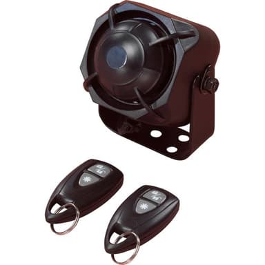 AUTO-STYLE Alarma fácil de instalar con mando a distancia/sensor de choque/2 transmisores
