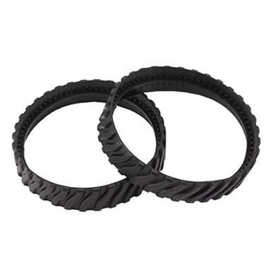 Zerodis Paquete de 2 Limpiador de Piscina de Pista Limpiador de Piscina de Repuesto Pista de Neumático de Goma para Aspiradoras Robóticas de Piscina Zodiac MX8 MX6 Limpiador de Piezas de