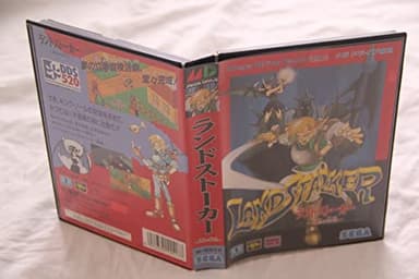 Landstalker SEGA Mega Drive Japan Original with Manual Game + Reg Card G-5517