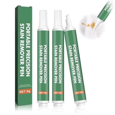 Allony Quitamanchas Rotulador, Quitamanchas Inmediato, Portátil Quita Manchas Para Ropa, Bolígrafo Quitamanchas Adecuado Para Viajes y Cenas 3pcs