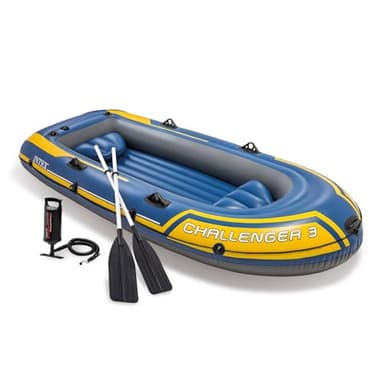 Intex 68370NP - Barca Hinchable Challenger 3 con Remos 295 x 137 x 43 cm