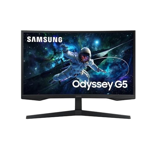 SAMSUNG LS27CG552EUXEN - Monitor Curvo Gaming 27'' WQHD, 2560x1440, 16:9, 2500:1, 1000R, 165 Hz, 1 ms, 300 CD/m², HDMI, AMD FreeSync, Negro