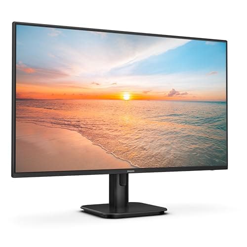 Philips 27E1N1100A - Monitor Full HD de 27 Pulgadas, Integrado Altavoz, Tiempo de Respuesta de 1 ms (1920x1080, 100 Hz, VGA, HDMI 1.4), Negro