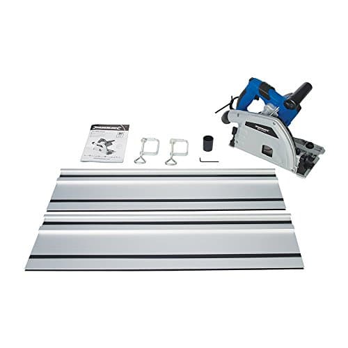 Silverline - Sierra de incisión con carril guía, 1200 W 1200 W (624327)