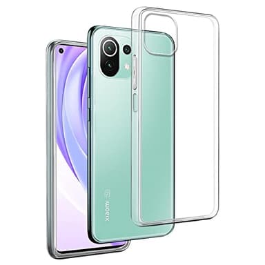 Funda Carcasa Gel Transparente para XIAOMI MI 11 Lite - MI 11 Lite 5G - 11 Lite 5G NE, Ultra Fina 0,33mm, Silicona TPU de Alta Resistencia y Flexibilidad