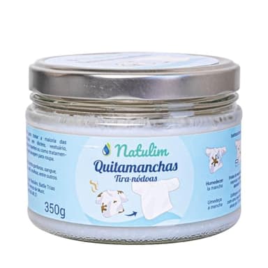 Quitamanchas (350 gramos) - Eficaz contra todo tipo de manchas, Ecológico, Libre de plástico, Zero Waste, Vegano y Cruelty Free - Ropa limpia y suave sin ensuciar el Planeta - Made in Spain