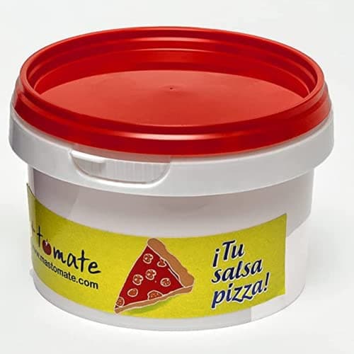 Tu Salsa para PIZZA- El NUEVO Sabor sano y Natural de la auténtica pizza artesana - Producto de Extremadura [7 Pizzas familiares]
