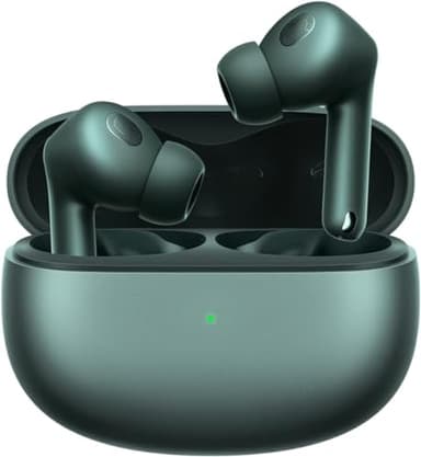 Xiaomi Buds 3T Pro - Auriculares inalámbricos con cancelación de Ruido de 40 dB, tecnología de Audio Dimensional Avanzada, Hi-Fi, batería ultraduradera, Verde (Versión ES + 3 años de garantía)