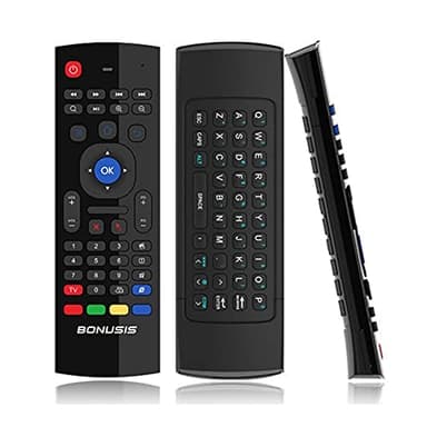 Q97C Air Mouse 2.4G IR Mando a distancia – Universal Air Mouse con teclado para Android TV Box, HTPC, IPTV, Smart TV, PC, proyector, portátil y reproductor multimedia