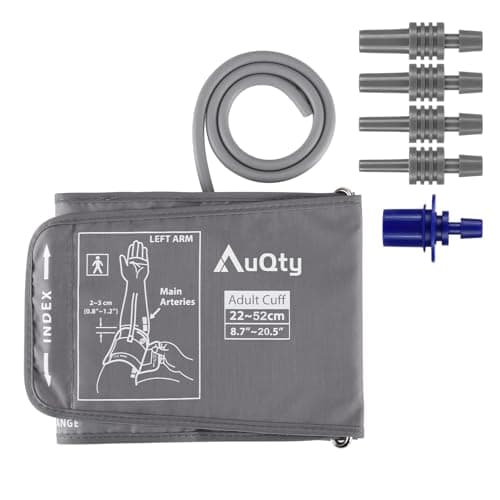 Monitor de Presión Arterial Manguito Extra Grande 9"-21" (22-52 cm), Extra Grande para Brazos Grandes,Compatible con Otros Monitores de Presión Arterial,Manguito de Repuesto Adultos(Solo Manguito Bp)