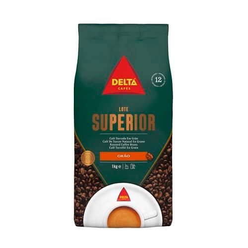 Delta Cafés Lote Superior - Café en Grano - Cuerpo y Sabor Duradero - Sutil Acidez y Aroma Energético - 1 Kg