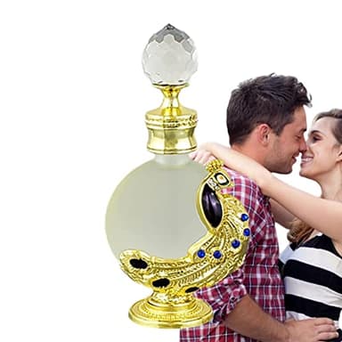 Perfume árabe, perfume concentrado oro, seducción larga duración floral elegante atraer fragancia regalo mujer para amantes