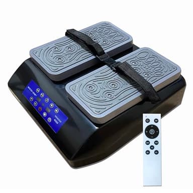 ECODE® Máquina de Mover Las Piernas, Ejercitador Permite Caminar Mientras Estamos Sentados, con Mando a Distancia, Programas y Bluetooth Vidastep ECO-4060