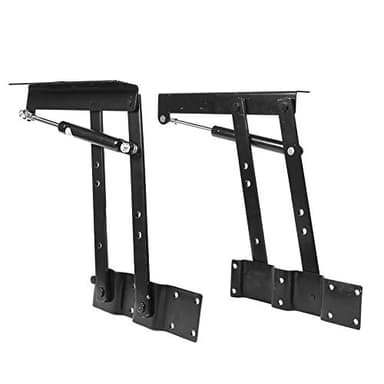 Bisagra Mesa Elevable, MAGT Bisagra Hidráulica Plegable, Bisagras Elevables Para Mesa, Juego de 2 mecanismos elevables para mesas de centro