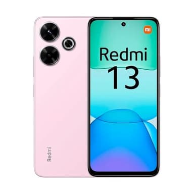 Xiaomi Redmi 13 - Smartphone de 8+256GB, MediaTek Helio G93-Ultra, Pantalla de 6,79" FHD+, cámara de 108MP, Carga rápida de 33W, Rosa (Versión ES)
