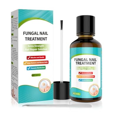 Tratamiento para Hongos en Uñas 30ml - Reparador Intensivo para Uñas de Pies y Manos, con Aceite de Árbol del Té, Solución Efectiva Contra Hongos y Daños en las Uñas