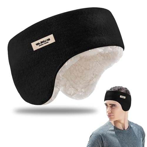 BSITSSS Invierno Orejeras Hombre Mujer, Orejeras Insonorizadas Cálidas y Resistentes al Viento, Orejera Diademas para Dormir, Estudiar, Trabajar, Tomar Siestas