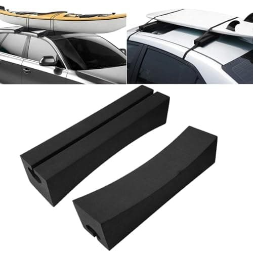 Portaequipajes de Coche, Barras de Barras de Barras de Techo de Techo de Coche de EVA portátil al Aire Libre EVA para Tabla de Surf Kayak Stand-up Paddle