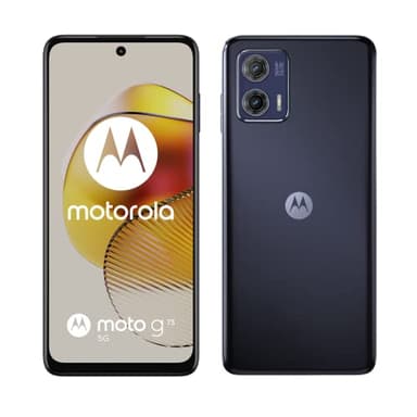 Motorola Moto (g73 5G, Pantalla Full HD de 6.5 Pulgadas, 120 Hz, Altavoces estéreo Dolby Atmos, batería de 5000 mAh, Carga TurboPower, 5G, procesador Octa Core, Android 13, 8/256 GB, SIM Dual), Azul