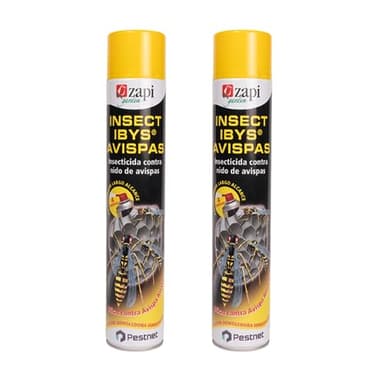Spray Insecticida avispas 2x750ml aerosol contra nido de avispa I insecticida larga distancia para avispas avispones avispa asiática velutinas